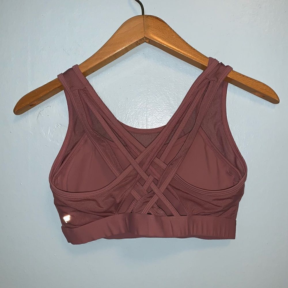 Fabletics Pink Sports Bra Small - Picture 2 of 3